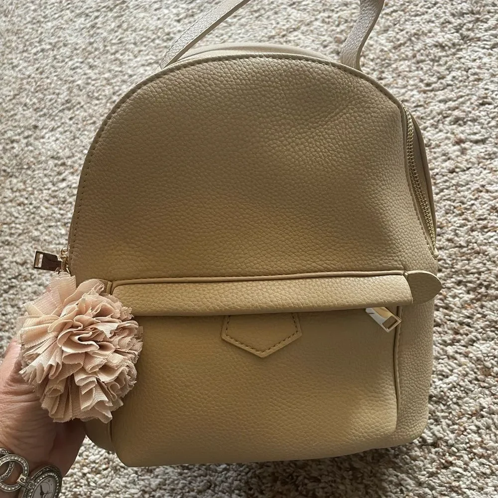Elegant Tan Backpack for Women